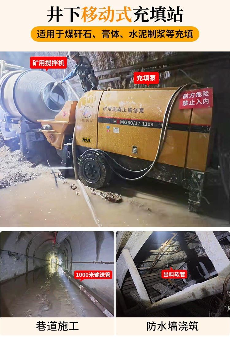 充填工业泵
